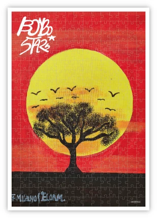 新規入会&利用特典「BONBO STARS 券面アートパズル」The freedom of naturea(自然の自由)