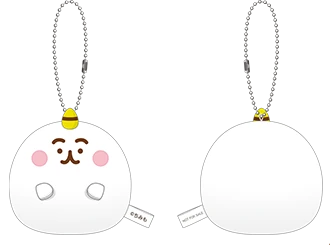 ちみもエポスカード 会員特典「ちみもミニぬいぐるみマスコット「おもち」(非売品)」