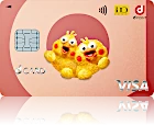 dカード ポインコデザイン(レッド)