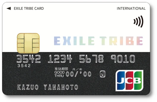 EXILE TRIBE JCB�J�[�h
