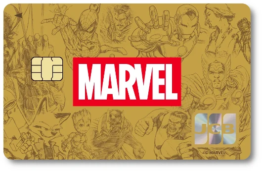 ディズニー★JCBカード ゴールドカード MARVEL HEROES