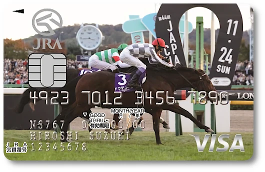 JRA �J�[�h �h�E�f���[�X �W���p��C