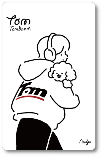 tombonia ナッジカード tombonia Osampo 保存用カード