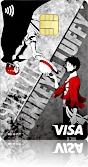 ワンピースエポスカード「ルフィ&シャンクス」