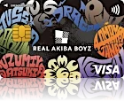 REAL AKIBA BOYZ エポスカード ロゴデザイン