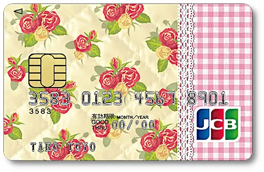 薔薇模様のキルトデザインがかわいいクレジットカード Rosetta ロゼッタ キャラクタークレジットカードデザイン比較 薔薇模様のキルトデザインがかわいいクレジットカード Rosetta ロゼッタ キャラクタークレジットカードデザイン比較