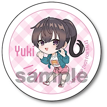 TVアニメ「時々ボソッとロシア語でデレる隣のアーリャさん」カード ポイント交換特典:スマホグリップ「有希」デザイン