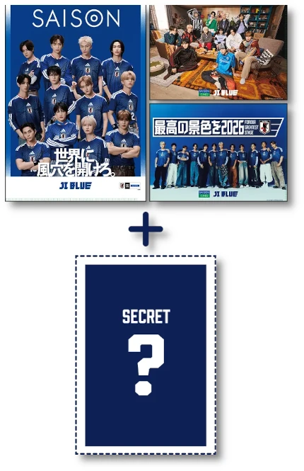 新規入会特典:JI BLUEオリジナルクリアファイル 4種セット