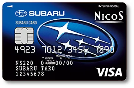 スバル車オーナーがおトクになるクレジットカード Subaru Card スバルカード キャラクタークレジットカードデザイン比較 スバル車オーナーがおトクになるクレジットカード Subaru Card スバルカード キャラクタークレジットカードデザイン比較