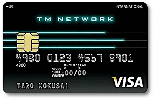 TM NETWORK VISAカード