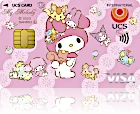 UCSカードmajica マイメロディ ピンク