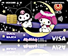 UCSカードmajica マイメロディ クロ