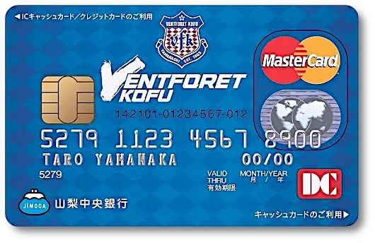 JiMOCA VFKカード(ヴァンフォーレ甲府)