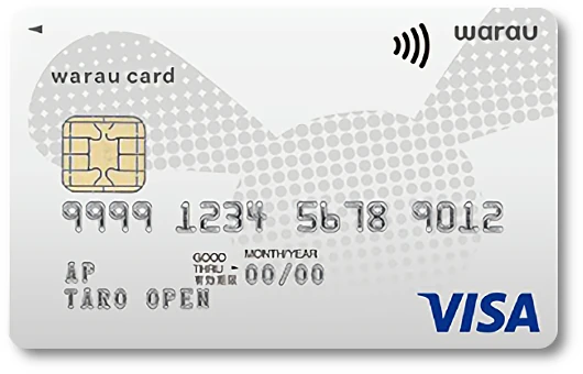 ワラウカード(warau card)シルバー